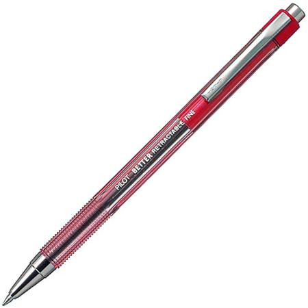 Kemijska olovka PILOT BP-145-F Better Retractable crvena