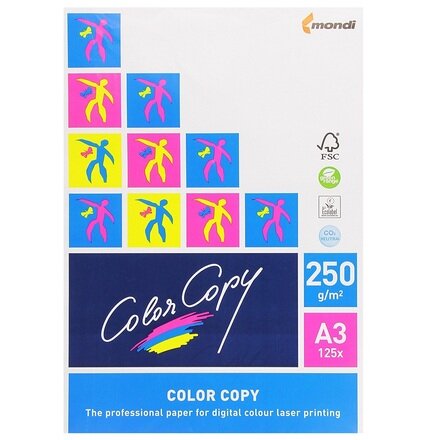 Fotokopirni papir za printanje COLOR COPY A3 250 g/m2 125l