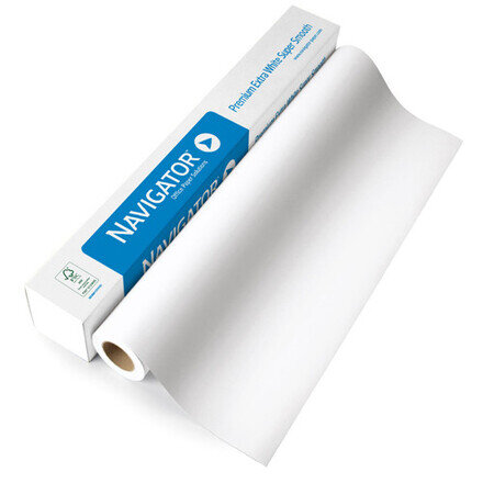 Papir u roli  80 g/m2  610mmx50m NAVIGATOR PN80610/1 bijeli