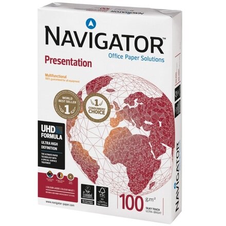 Papir za printanje NAVIGATOR A3 100 g/m2 500l Presentation