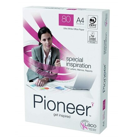 Fotokopirni papir za printanje PIONEER A4  80 g/m2 500l