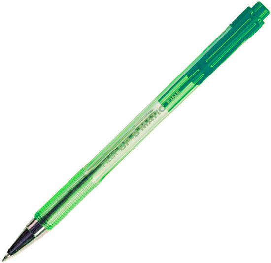 Kemijska olovka PILOT BPS-135-F Matic zelena