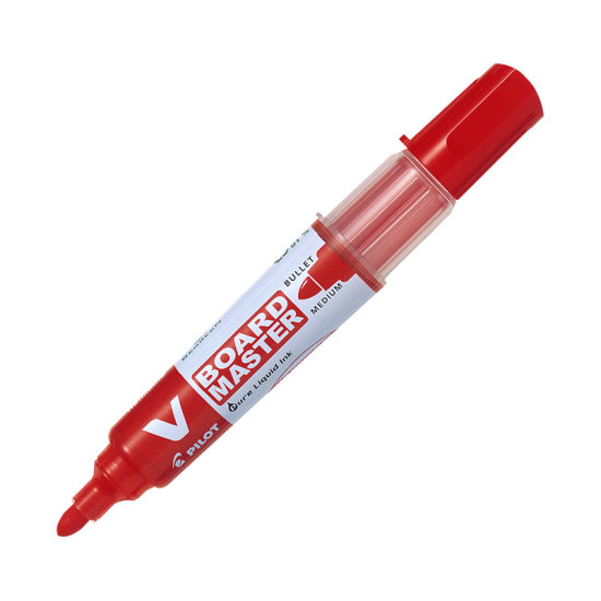 Flomaster za ploču bijelu 2,3mm PILOT WBMA-VBM-M Begreen crveni