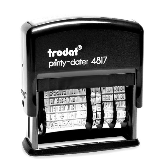 Datumar automatski 3,8 mm TRODAT 4817 s  12 tekstova