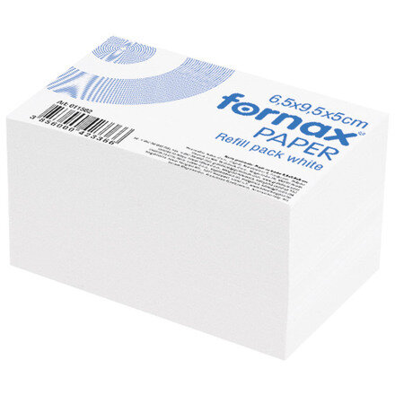 Papir za kutiju  6,5x9,5x5 cm bijeli FORNAX