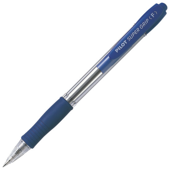 Kemijska olovka PILOT BPGP-10R-F Super Grip plava