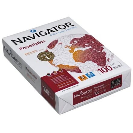 Papir fotokopirni NAVIGATOR A4 100 g/m2 500l Presentation