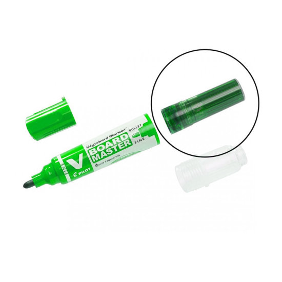 Uložak za flomaster za bijelu ploču PILOT WBS-VBM zeleni