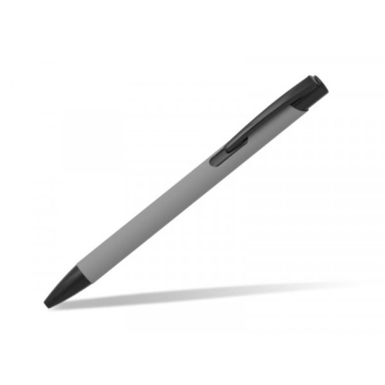 Kemijska olovka za tisak OGGI SOFT BLACK 11.069.12 siva 50/1
