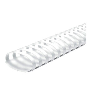 Spirala PVC 32mm uvezuje 246 do 280 listova ovalna bijela 50/1