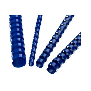 Spirala PVC  6mm uvezuje 1 do 20 listova plava 100/1