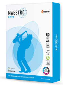 11012 Papir fotokopirni MAESTRO EXTRA TRIOTEC A4  80 g/m2 500l