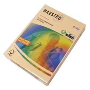 Papir u boji MAESTRO COLOR PASTEL A4  80 g/m2 500l SA24 losos