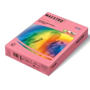 10128-6 Papir u boji MAESTRO COLOR PASTEL A4  80 g/m2 500l PI25 roza