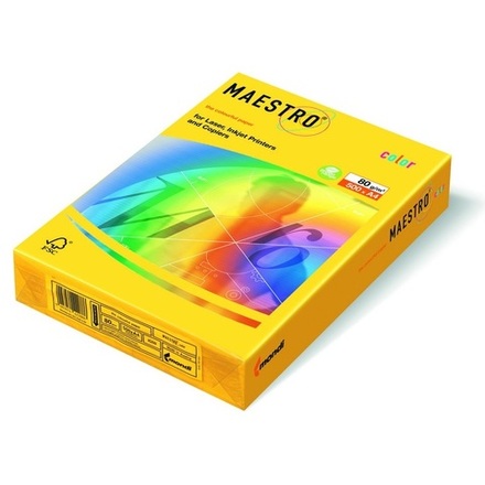 10129-1 Papir u boji MAESTRO COLOR INTENSIV A4  80 g/m2 500l CY39 kanarinsko žuta