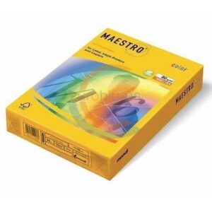 Papir u boji MAESTRO COLOR INTENSIV A4  80 g/m2 500l IG50 srednje žuta
