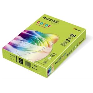10129-8 Papir u boji MAESTRO COLOR PASTEL A4  80 g/m2 500l MA42 proljetno zelena