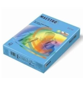 Papir u boji MAESTRO COLOR INTENSIV A4  80 g/m2 500l AB48 vodeno plava