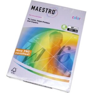 Papir u boji MAESTRO COLOR TREND A4  80 g/m2 500l GR21 siva
