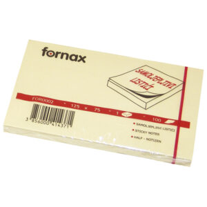 Samoljepljivi listići  125x75mm 100/1 žuti FORNAX