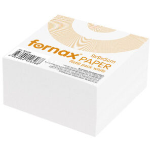 Papir za kutiju  9x9x5 cm bijeli FORNAX
