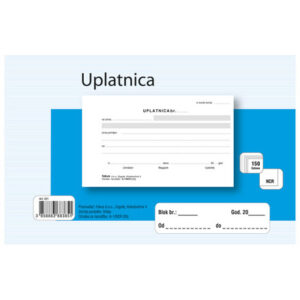 Obrazac UPLATNICA I-1/NCR 150 listova