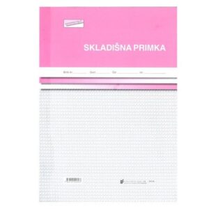Obrazac SKLADIŠNA PRIMKA A4 I-15A/NCR 3x50 listova
