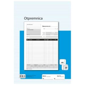 Obrazac OTPREMNICA A4  A-23A/NCR
