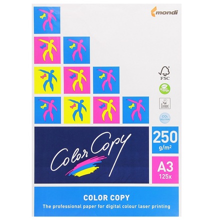 Papir fotokopirni COLOR COPY A3 250 g/m2 125l