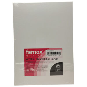Papir paus  A4 90g/m2 250l Natural Translucent FORNAX