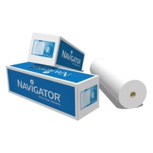 Papir u roli  80 g/m2 1067mmx50m NAVIGATOR nepremazni bijeli