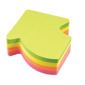 Samoljepljivi listići   70x70mm  200/1  oblik STRELICA neon sort GLOBAL 5827-39