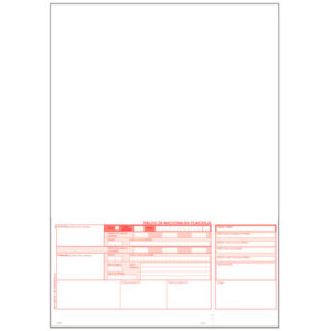 Obrazac HUB-3A nacionalni nalog za plaćanje za memorandum, A4 laser 1+0 1500/1
