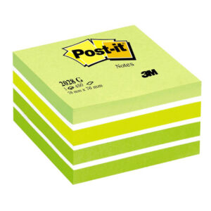 Samoljepljivi listići   76x76mm  450/1 zelena POST-IT 2028-G