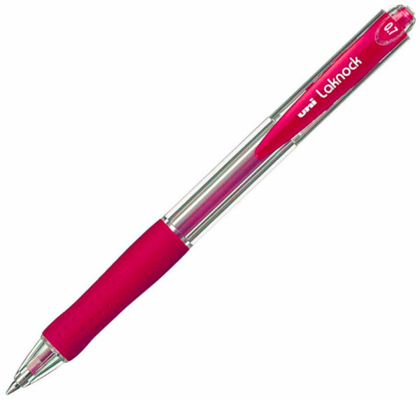 Kemijska olovka UNI SN-101 Laknock crvena
