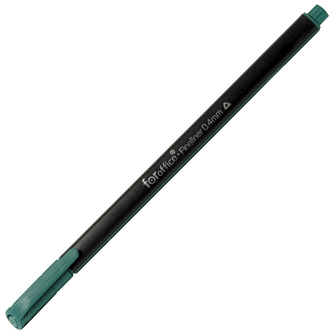 Flomaster  FOROFFICE fineliner 0,4 mm zeleni