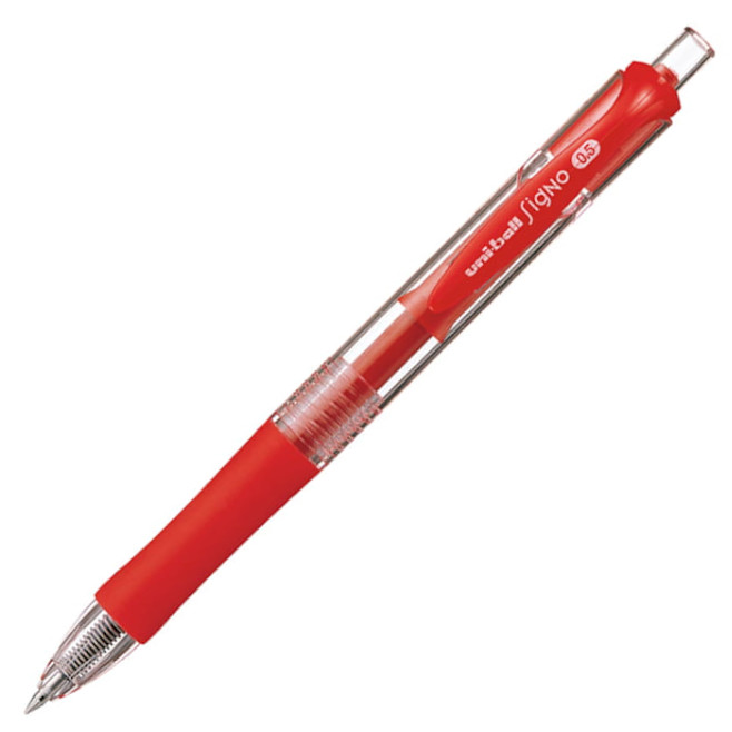 Roler  0,5 mm UNI UMN-152 Signo tekuća tinta crveni