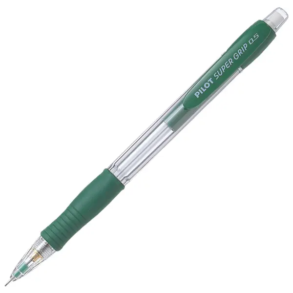 Tehnička olovka 0,5 mm PILOT H-185-SL Super grip zelena