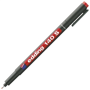 Flomaster permanentni 0,3 mm EDDING 140 S OHP crveni