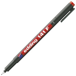 Flomaster permanentni 0,6 mm EDDING 141 F OHP crveni