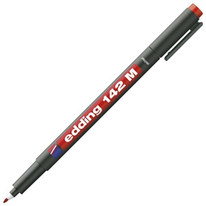 Flomaster permanentni 1,0 mm EDDING 142 M OHP crveni