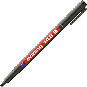 Flomaster permanentni 1-3 mm EDDING 143 B OHP KV crni