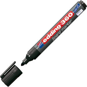 Flomaster za ploču bijelu 1,5-3 mm EDDING 360 crni