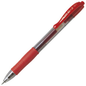 Roler  0,7 mm PILOT BL-G2-7 gel grip crveni