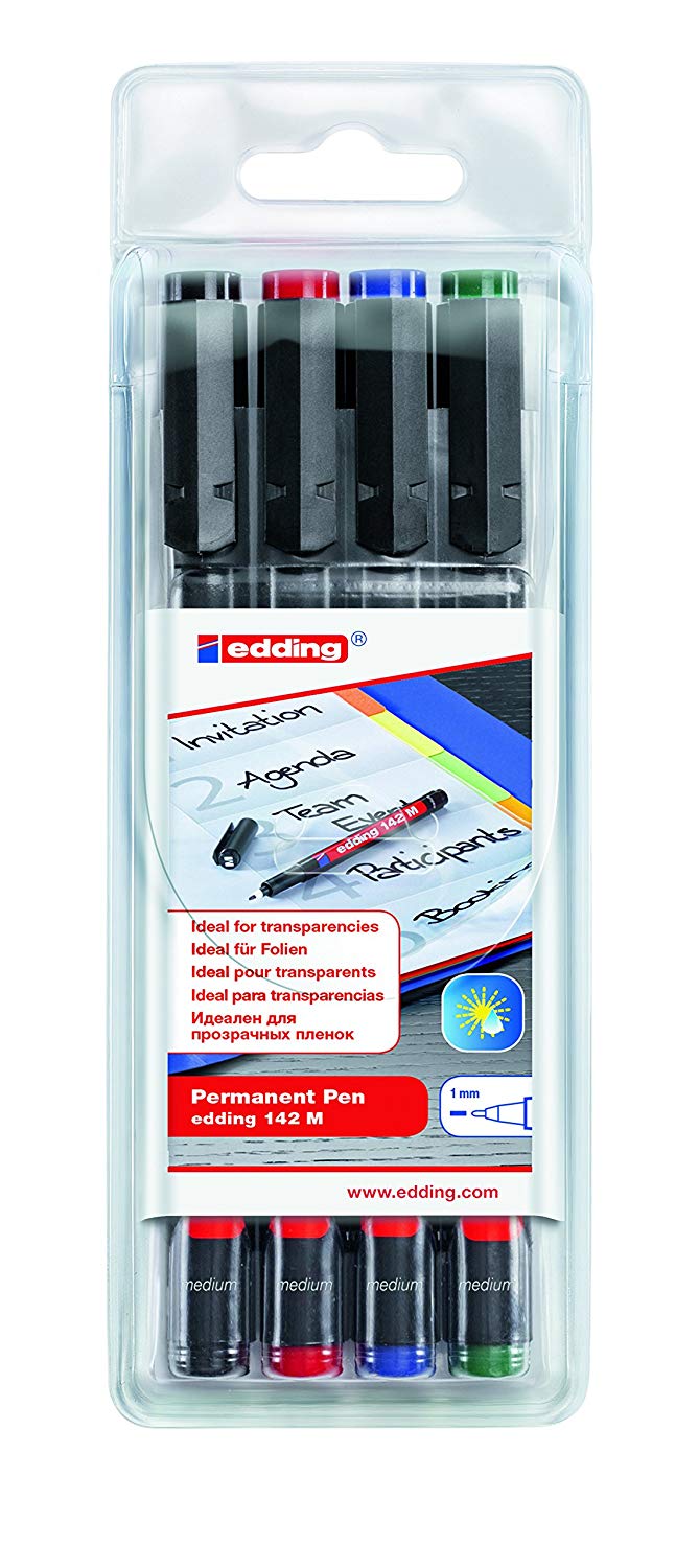 Flomaster permanentni 1,0 mm EDDING 142 M OHP  4/1