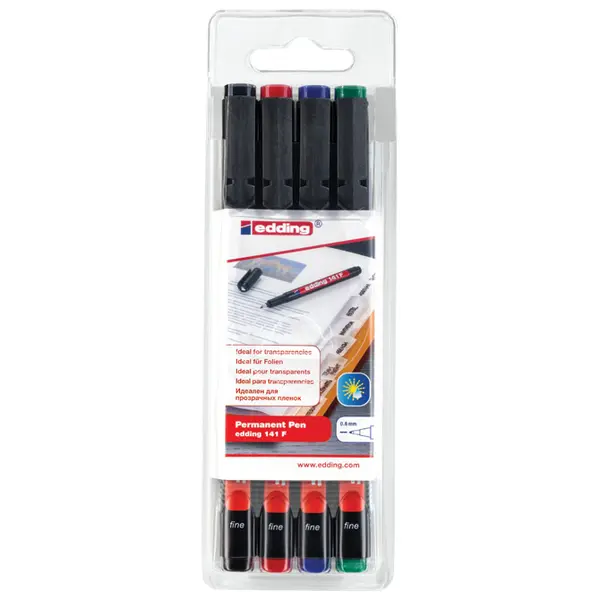 Flomaster permanentni 0,6 mm EDDING 141 F OHP  4/1