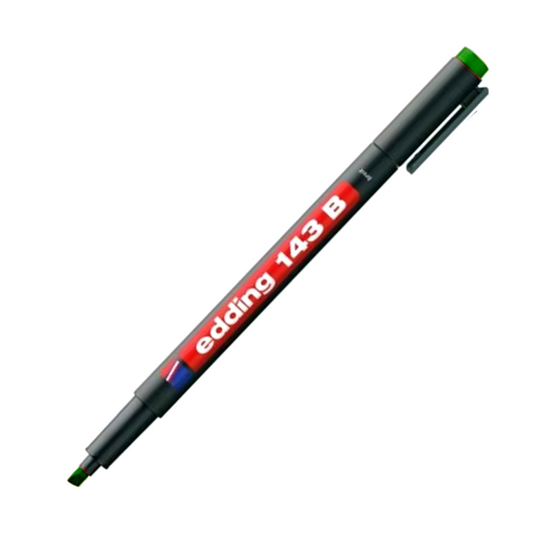 Flomaster permanentni 1-3 mm EDDING 143 B OHP KV zeleni
