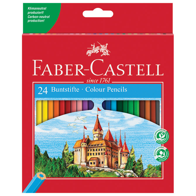 Bojice drvene FABER CASTEL 24/1