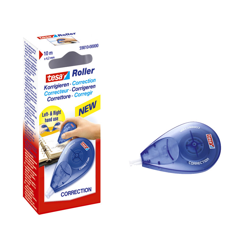 Korektura u traci  4,2mm/10m TESA Sideway 59810