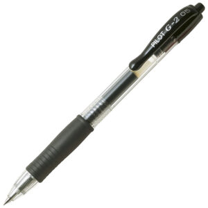 Roler  0,5 mm PILOT BL-G2-5 gel grip crni